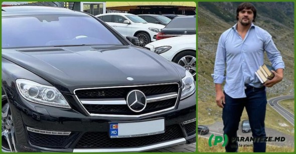 FOTO // Constantin Țuțu și-a scos Mercedesul la vânzare? Personalizarea care l-ar fi dat de gol